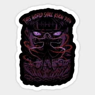 This World Shall Know Pain Sticker